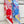 Le Cheval De Kazumi Scarf 90 CM Blue Colorful Silk Twill 347387