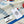 La Danse Du Printemps Scarf 140 In Light Blue Colorful Cashmere And Silk 344364