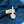 SCARF 200 CM IN COBALT BLUE MONOGRAM CASHMERE