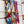 SCARF 140 CM COLORFUL 388172