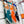 Choregraphie Equestre Scarf 140 CM Orange Colorful Cashmere And Silk 393170