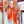 Choregraphie Equestre Pareo Scarf 140 CM Orange Colorful Cashmere And Silk 393170
