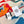 Scarf 180 CM Red Colorful Mashmere And Silk 403885