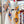 Tea For Two Scarf 140 CM Yellow Colorful Cashmere And Silk 403891