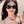 GEOMETRIC FRAME SUNGLASSES 58034 IN ACETATE