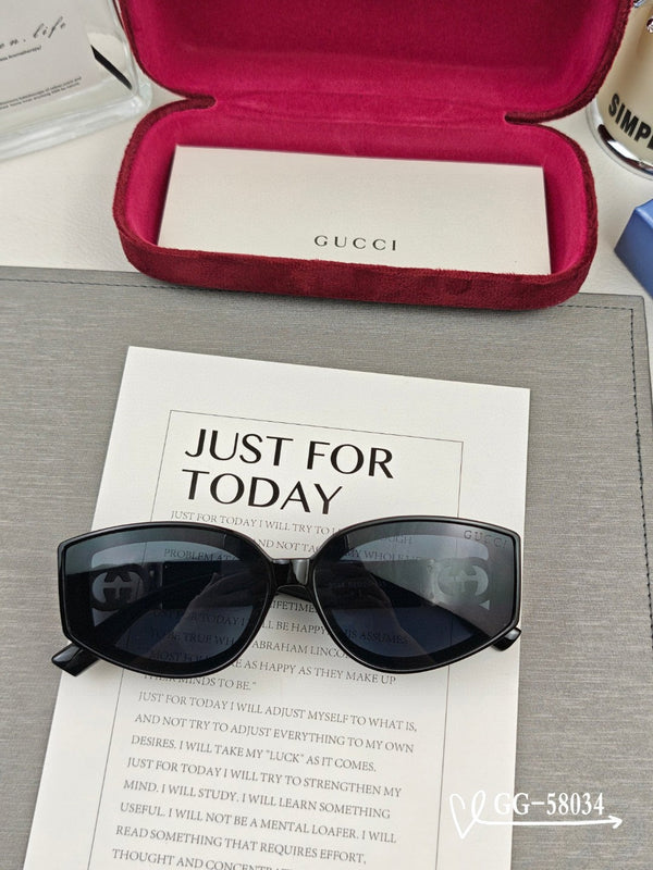 GEOMETRIC FRAME SUNGLASSES 58034 IN ACETATE