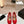 MARY JANE SHOES RED PINK WOOL TWEED
