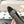 cc 25c ballet flat cross line pattern grey lambskin 237481