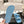 cc 25p logo with pearl mule sandal blue leather 237583