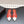 CC 26s Flat Pointed-Toe White Red Crocodile Embossed 922681