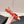 CC 26s Flat Pointed-Toe White Red Crocodile Embossed 922681