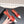 CC 26s Flat Pointed-Toe White Red Crocodile Embossed 922681