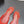 CC 26s Flat Pointed-Toe White Red Crocodile Embossed 922681