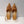 VT High Heeled Slingbacks Peru Brown Sheepskin 292801