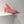 VT High Heeled Slingbacks Pink Sheepskin 292802