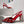 VT High Heeled Slingbacks Cherry Red Sheepskin 292819