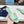 PRA SAFFIANO PATENT SLIDES OSTRICH MOTIF SEAFOAM CALFSKIN