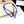 Silver Lockit Bracelet Blue