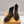 ASPEN PLATFORM ANKLE BOOT IN BLACK MONOGRAM DEBOSSED SUEDE AND SHEARLING