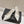 Chanel 25A Slingback White Patent Calfskin 393072