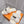 HM Oran slippers sliver buckle white wool
