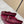 GG 26s Ballet Flats In Red With Crystals