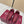 GG 26s Ballet Flats In Red With Crystals