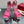 HIGH SANDAL 14CM IN BRIGHT PINK CALFSKIN AND TRANSPARENT PVC