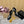 SL POM CIRCLE CRYSTAL HEELED SANDALS BLACK SATIN