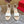 Rockstud Espadrille 45mm White leather sandals