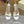 Jimmy Sandal 130mm In White Pearl Studded Lambskin 581557