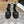 PRA ESPADRILLE WEDGE SANDALS BLACK RAFFIA