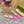 WOMEN'S SLIDE SANDAL WITH GG CROSS BRIGHT PINK CANVAS