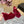 ALAIA PLATFORM WEDGE IN JAM PURPLE VELVET WITH HEART EMBROIDERED