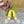 BALLET FLAT IN LIGHT YELLOW SILK