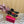 Rockstud Flatform Sandal 45mm In Black Calfskin And Raffia 102848