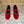 CL 26s Mary Jane Flats In Red Velvet