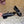 GG 26 Slip-on Black Sheepskin Double G Denim 589459