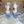 GG 26s Horsebit Platform Sandals 11cm Blue Canvas 886502