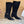 CE 26s Western Knee-High Boots Black Suede 995403