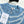 Chanel 25P Cardigan Light Blue Mix White Cashmere 237300