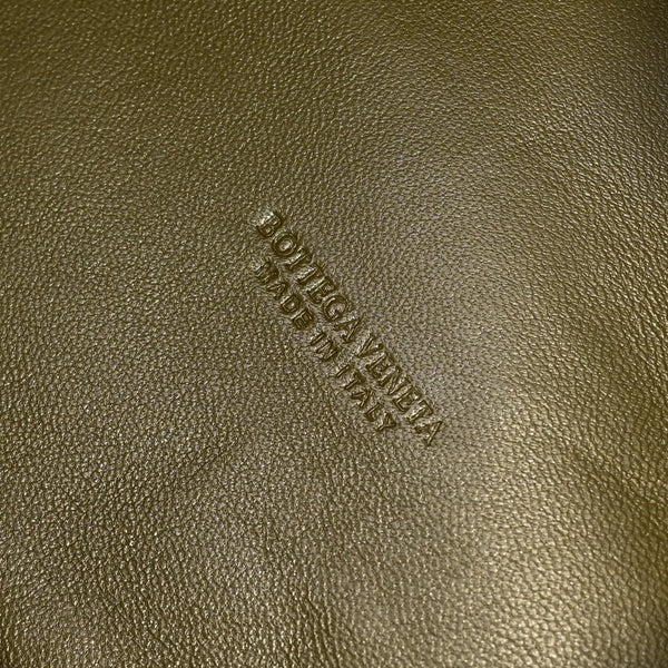 BV 26s Parachute Bag Olive Intrecciato Leather 291411