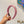 THICK HAIR BAND IN PINK RAW FABRIC 423577