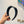 BLACK LAMBSKIN HAIRBAND 432767