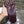 SADDLE GLOVES IN BURGUNDY RED LAMBSKIN MIX MONO JACQUARD FABRIC 427423
