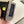 GLOVES IN BLACK LAMBSKIN WITH GOLD HARDWARE 465064