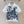 CD Coconut Short Sleeves Shirt Blue mix White Cotton
