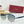 C DE RIMLESS GEOMETRIC FRAME SUNGLASSES 547386 IN METAL AND WOODEN