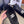 GLOVES IN BLACK RABBIT FUR AND LAMBSKIN 456405