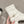 CC LOW CUT BOOTS IN WHITE STRETCH LAMBSKIN AND GROSGRAIN WITH PEARL CHAIN